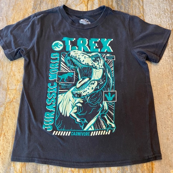 T-Rex Kids Shirt - Black - Picture 1 of 4